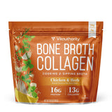 Vitauthority Bone Broth Collagen Chicken Noodle 312g front view