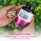Vitauthority Collagen Complex 90g alongside other supplements