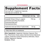 Vitauthority Phytoceramides with Hyaluronic Acid 60g capsule bottle with a measuring spoon