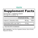 Vitauthority Spermidine 3HCL blended vitamin supplement capsule close-up