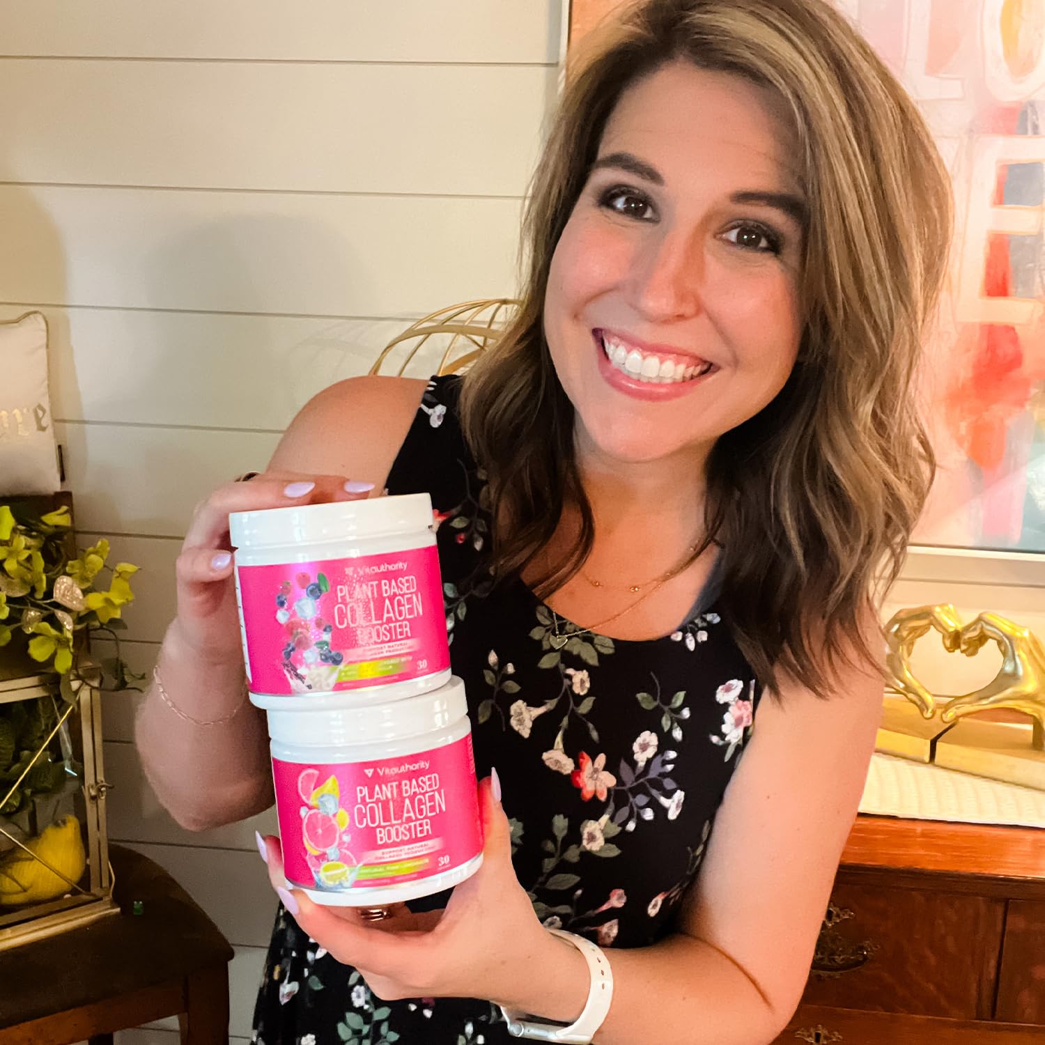 Vitauthority Vegan Collagen Powder lifestyle scene