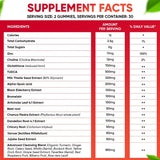 VitaVida Milk Thistle Gummies nutritional information