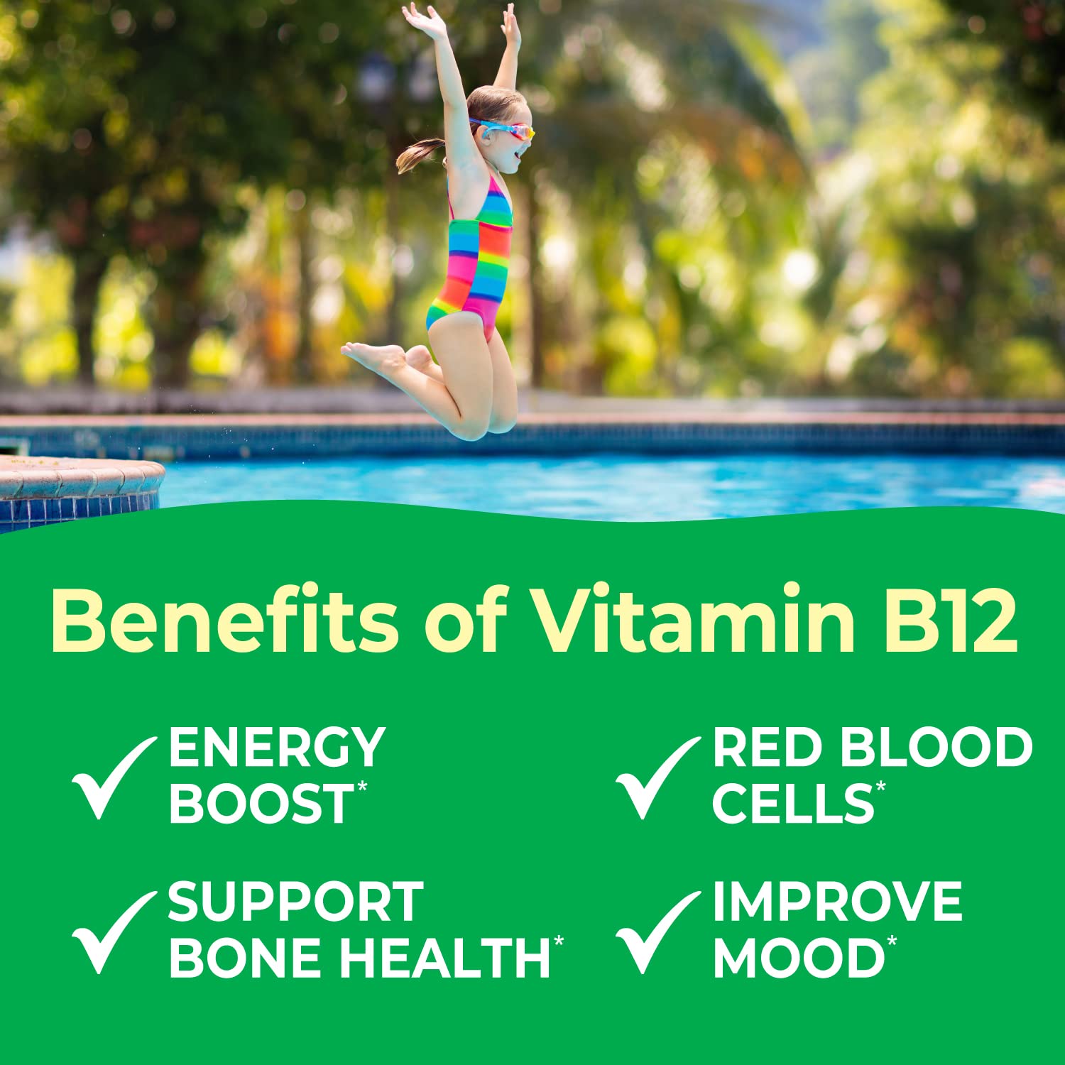 VitaWorks B12 Chewable Tablets 1000MCG cherry flavour tablets close-up