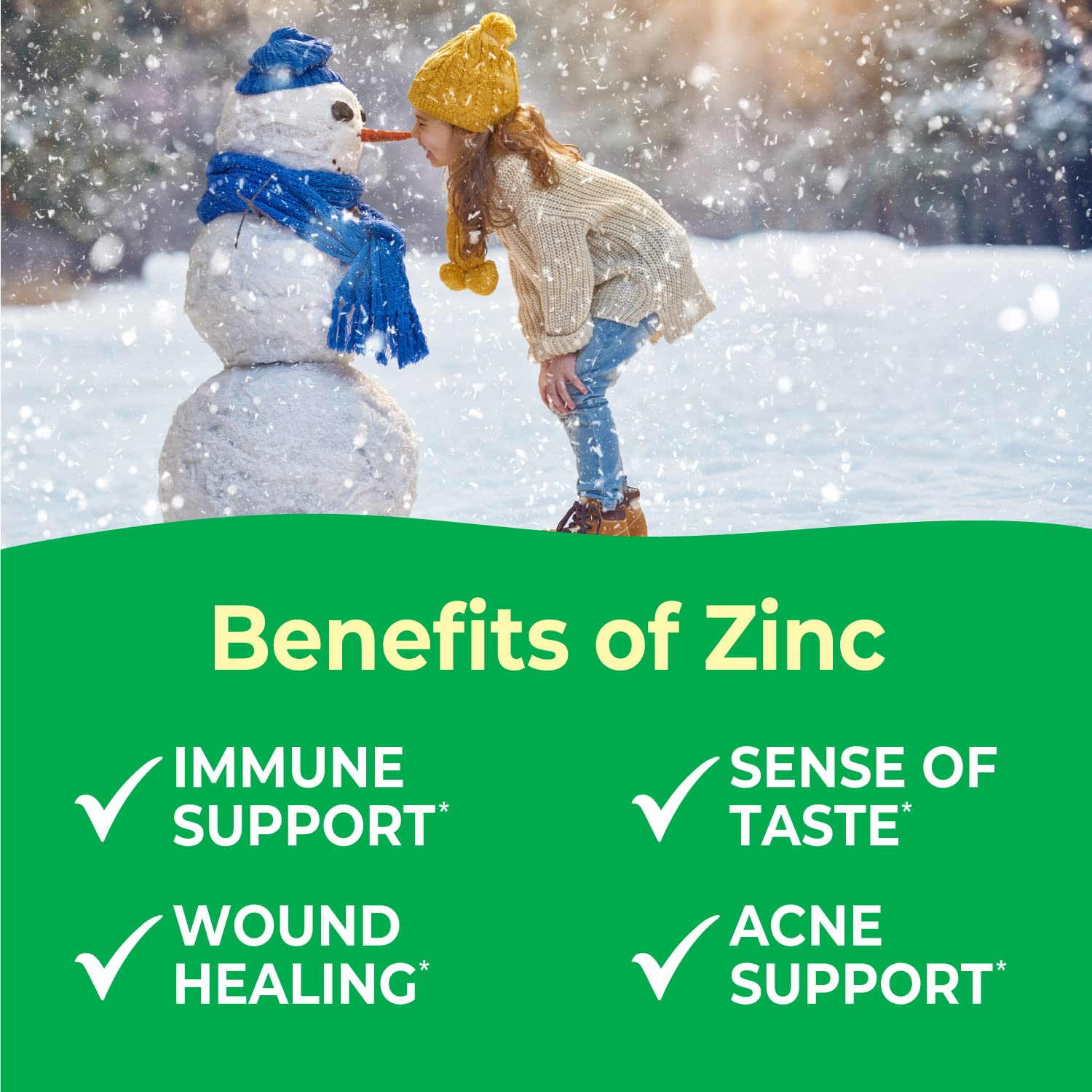 VitaWorks Zinc Chewable Tablets 15mg cherry flavour chewable tablet close-up