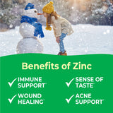 VitaWorks Zinc Chewable Tablets 15mg cherry flavour chewable tablet close-up