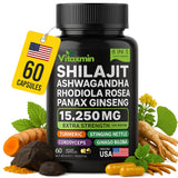 vitaxmin Shilajit Ashwagandha Testosterone support front view
