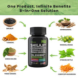 vitaxmin Shilajit Ashwagandha Testosterone support side view