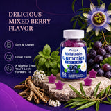 VitaYex Sleep Gummies 5mg Melatonin gummies on a table