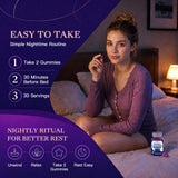 VitaYex Sleep Gummies 5mg Melatonin in a lifestyle setting