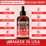 VITBOOST B Complex Liquid Vitamin dropper with liquid