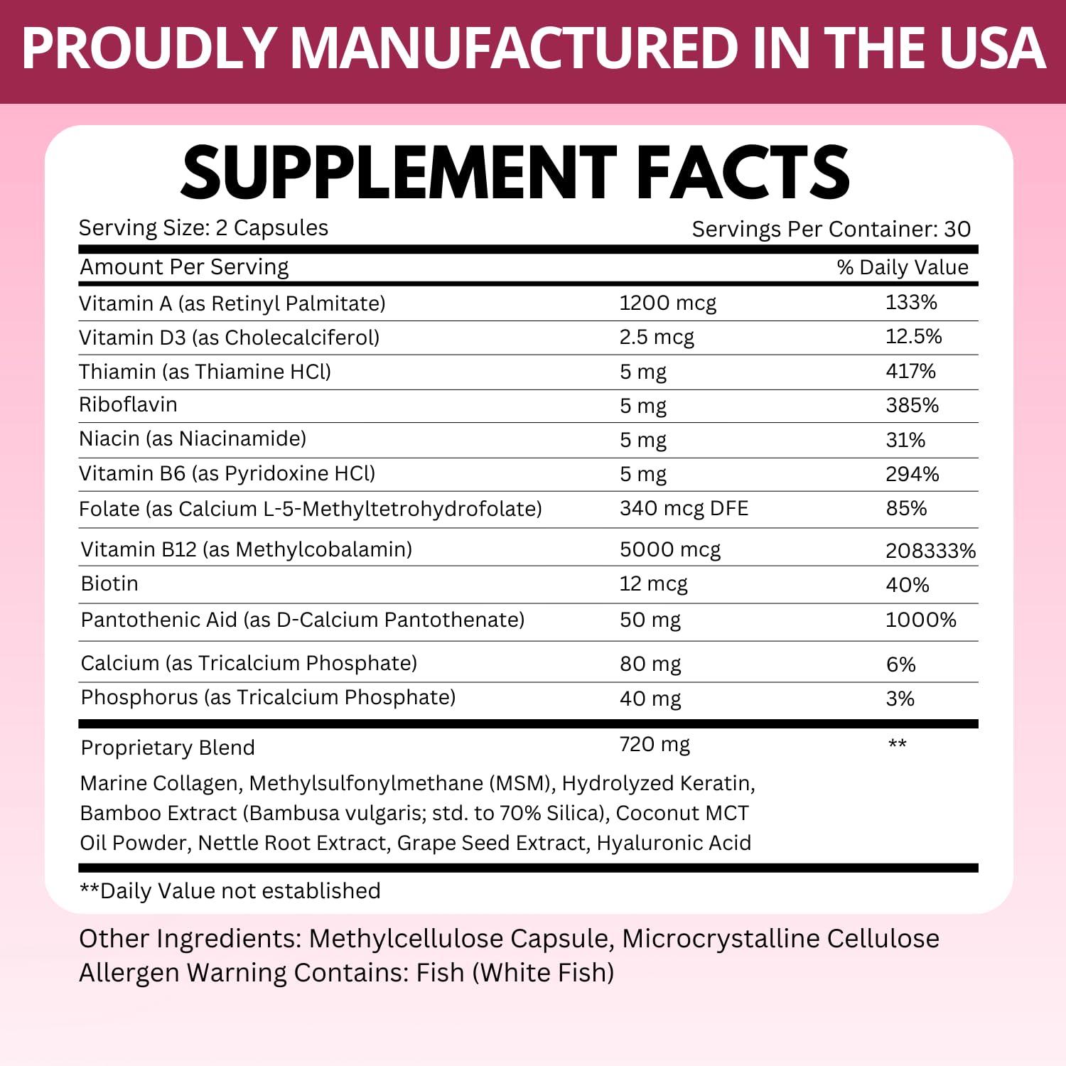 VITBOOST B12 Complex 25000 mcg capsules side view