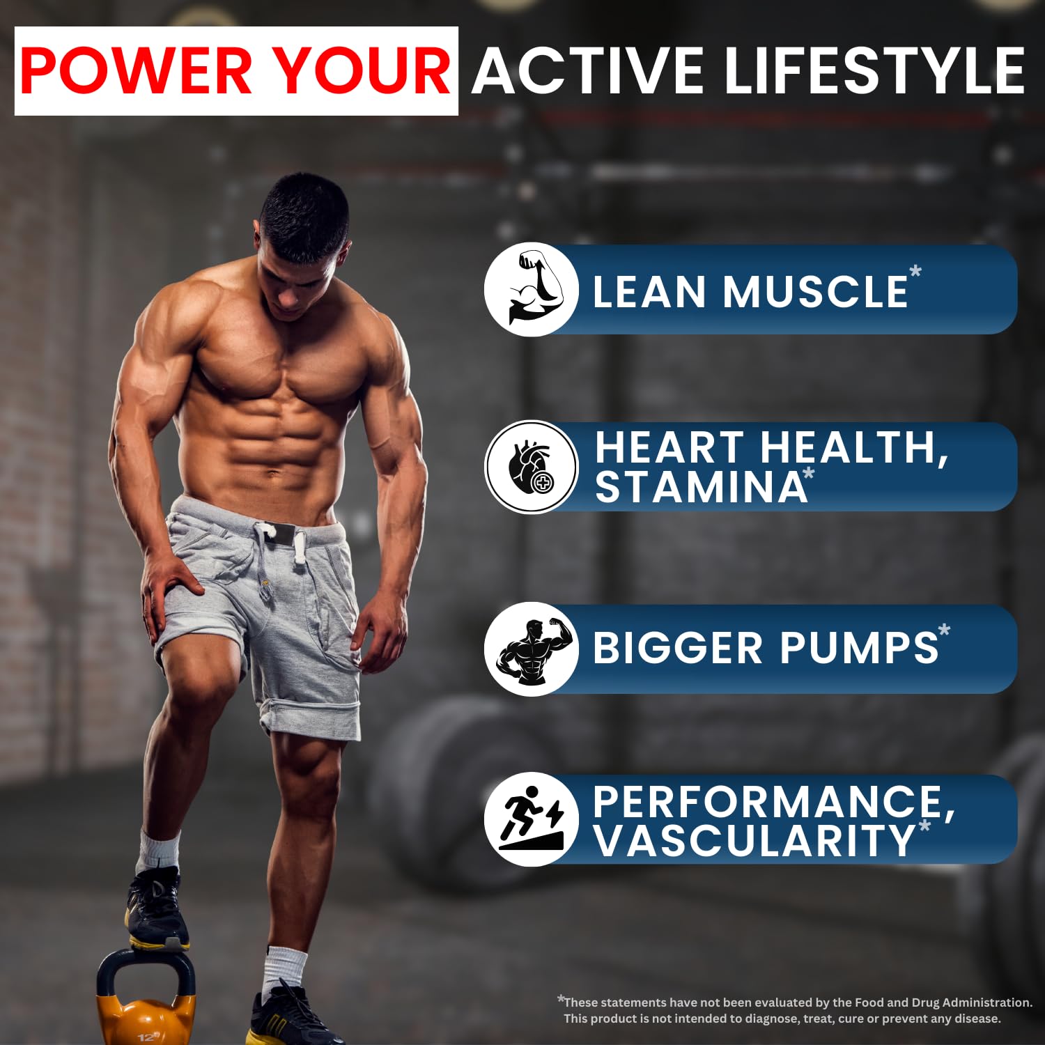 VITBOOST L-Arginine Premium Supplement 132g packaging