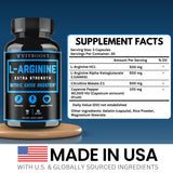 VITBOOST L-Arginine Premium Supplement 132g side view