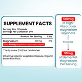 VITBOOST Magnesium Glycinate Chelate bottle with label
