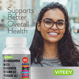 Viteey Ashwagandha Capsules close-up of capsules