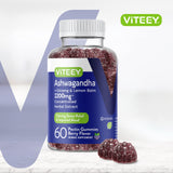 Viteey Ashwagandha Gummies with Ginseng packaging