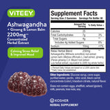 Viteey Ashwagandha Gummies with Ginseng side view