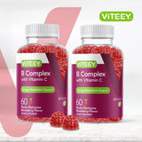 Viteey B-Complex Gummies bottle side view