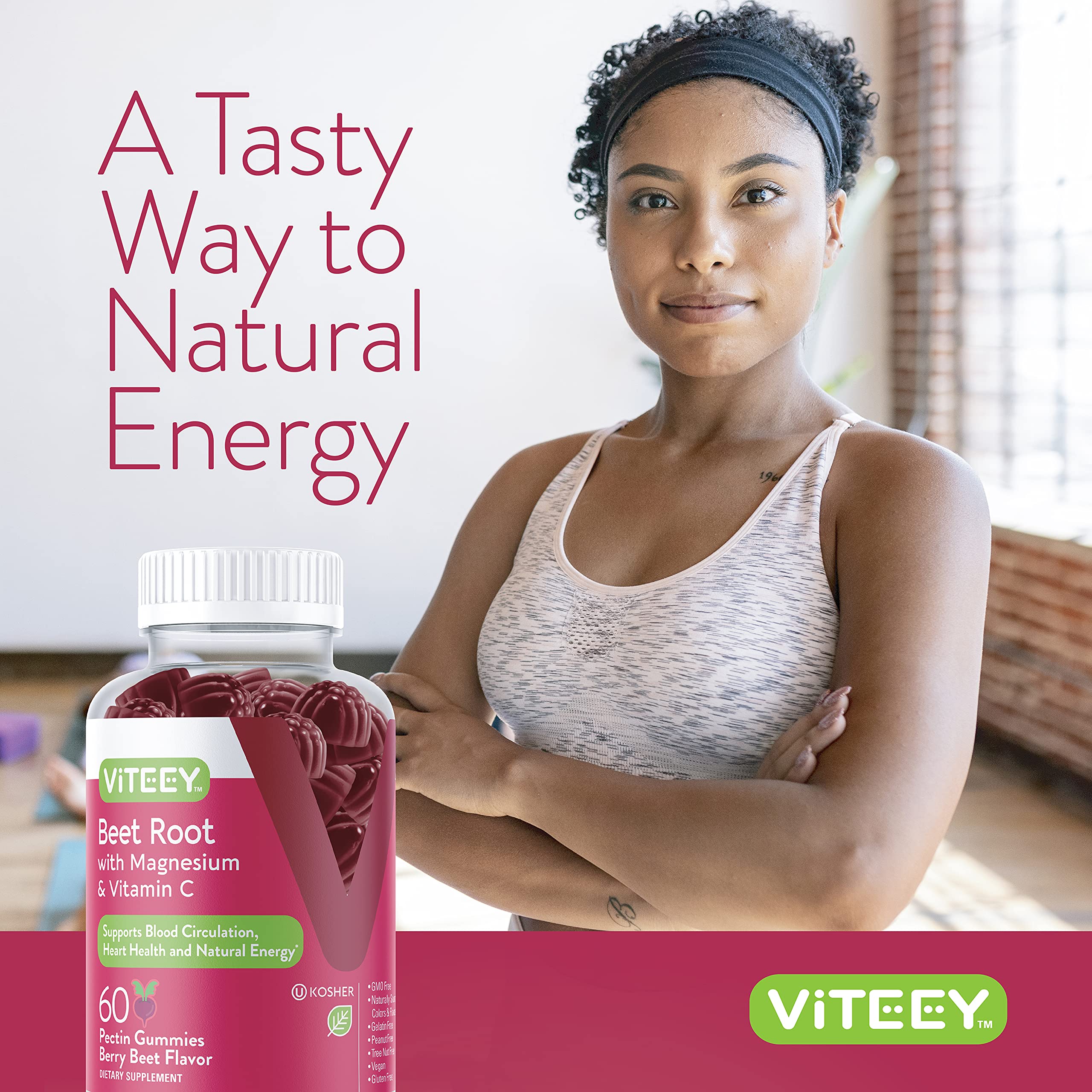 Viteey Beet Root Gummies nutritional information