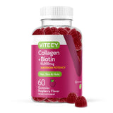 Viteey Biotin Collagen Gummies 60 count front view
