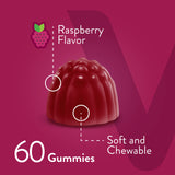 Viteey Biotin Gummies showing individual gummy