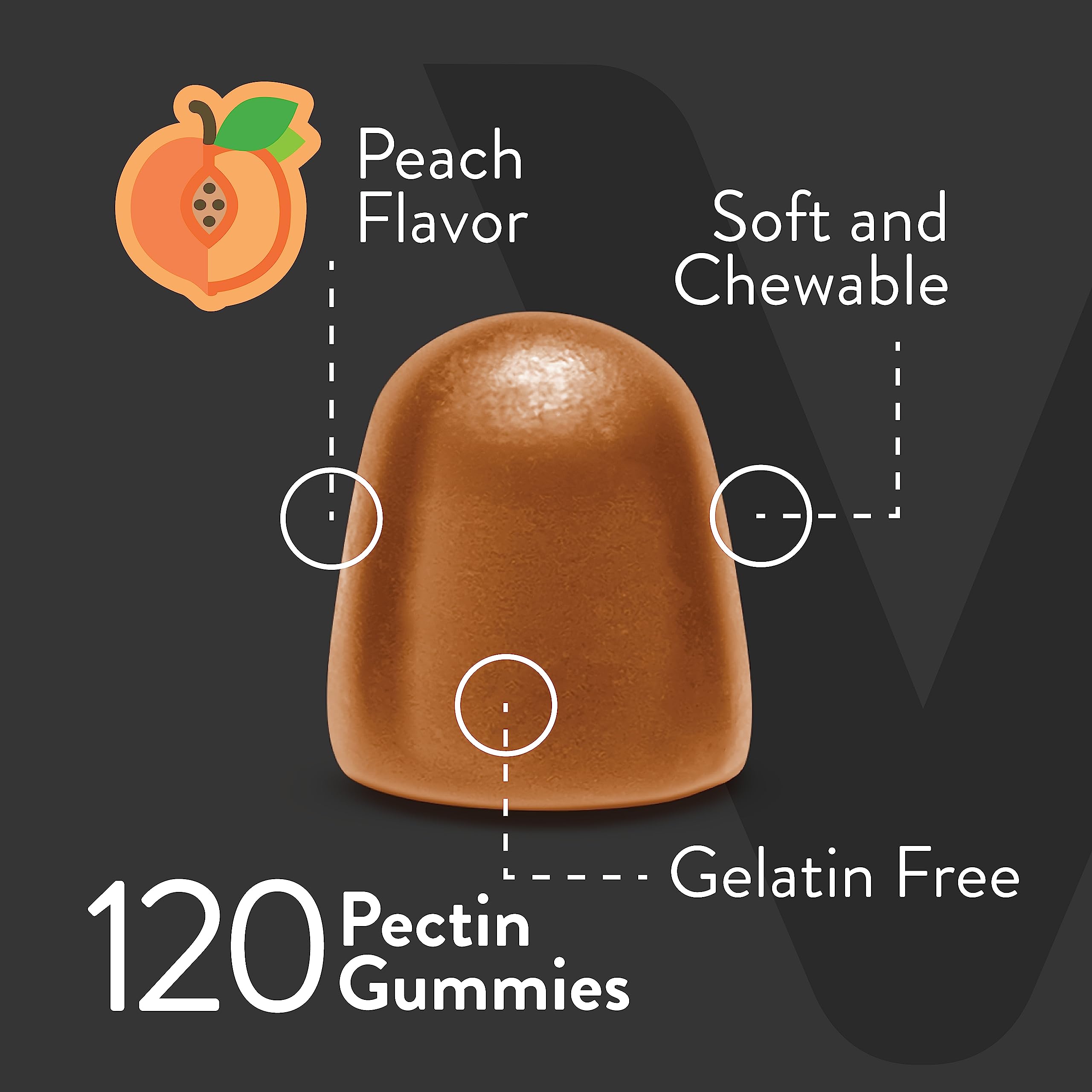 Viteey Black Cohosh Gummies packaging side view