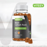 Viteey Black Cohosh Gummies packaging with nutritional information