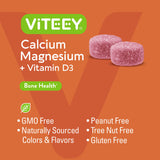 Viteey Calcium Gummies in a lifestyle setting
