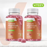 Viteey Calcium Gummies packaging side view