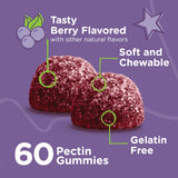 Viteey Elderberry Gummies close-up of gummies
