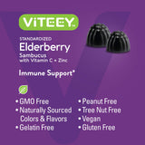 Viteey Elderberry Gummies in a lifestyle setting