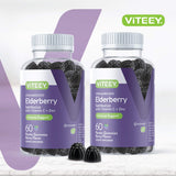 Viteey Elderberry Gummies packaging with berry flavour