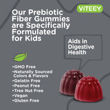 Viteey gummies in hand illustrating size