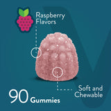 Viteey gummies nutritional information label