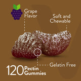 Viteey Iron Gummies 120 Count side view of container