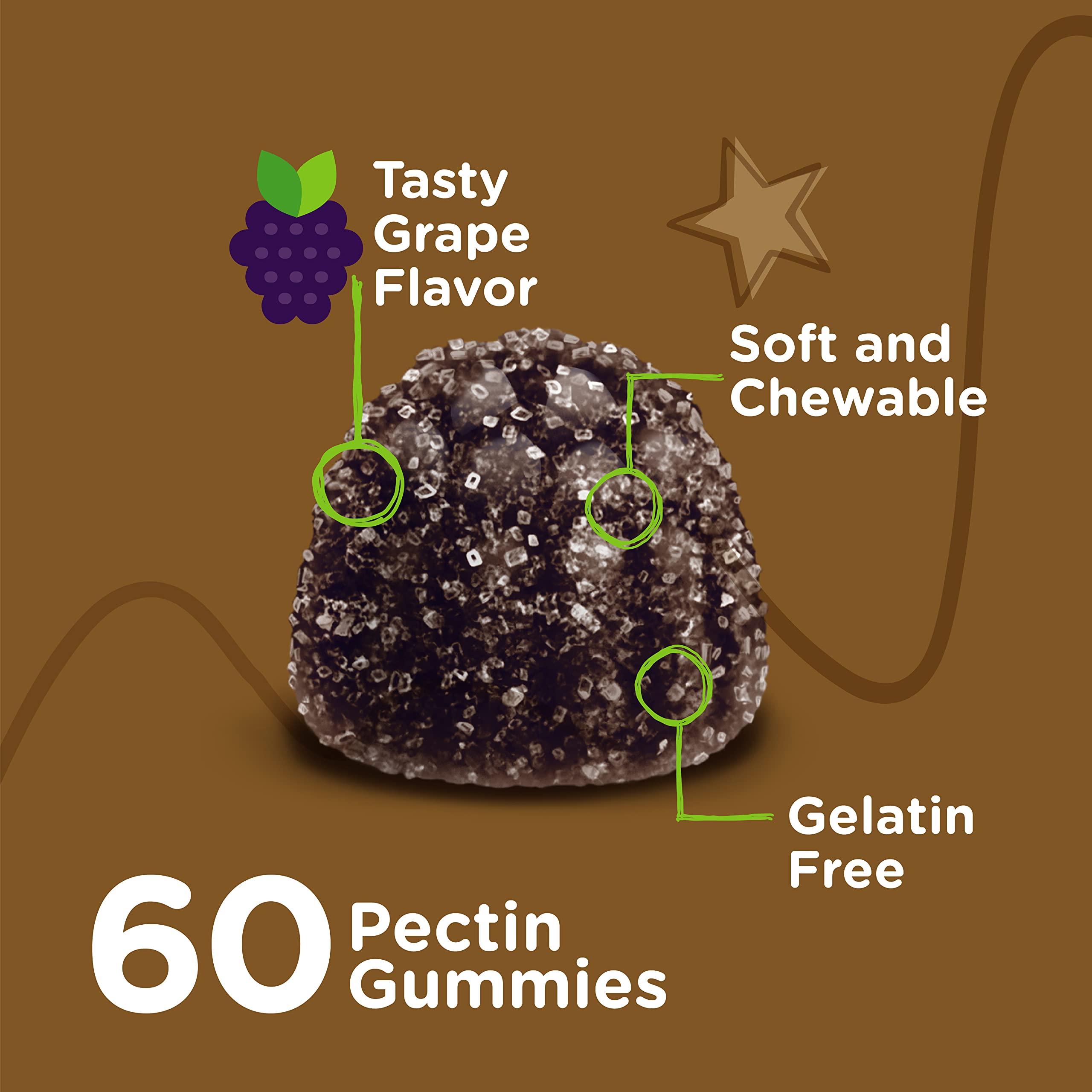 Viteey Iron Gummies packaging side view