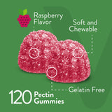 Viteey Magnesium Citrate Gummies showing two gummies