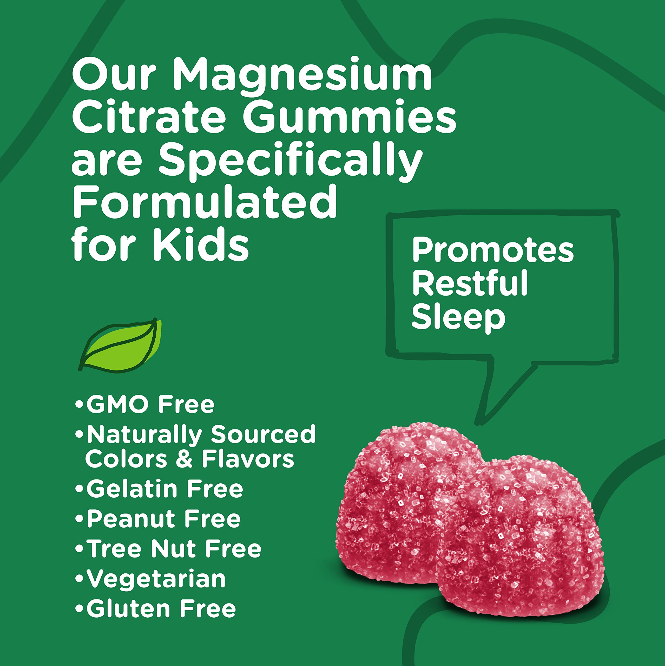 Viteey Magnesium Gummies nutritional information
