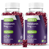 Viteey Melatonin Gummies 10mg front view packaging