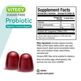 Viteey Multivitamin Gummies bottle side view