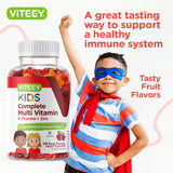 Viteey Multivitamin Gummies packaging side view