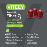 Viteey Prebiotic Fiber Gummies ingredients list