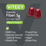 Viteey Prebiotic Fiber Gummies nutritional information