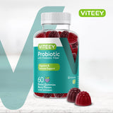 Viteey Prebiotic Gummies packaging side view
