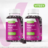 Viteey Prenatal Vitamins Gummies packaging side view