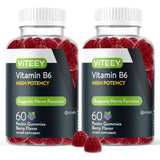 Viteey Vitamin B6 Gummies 120 count front view