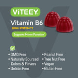 Viteey Vitamin B6 Gummies nutritional information