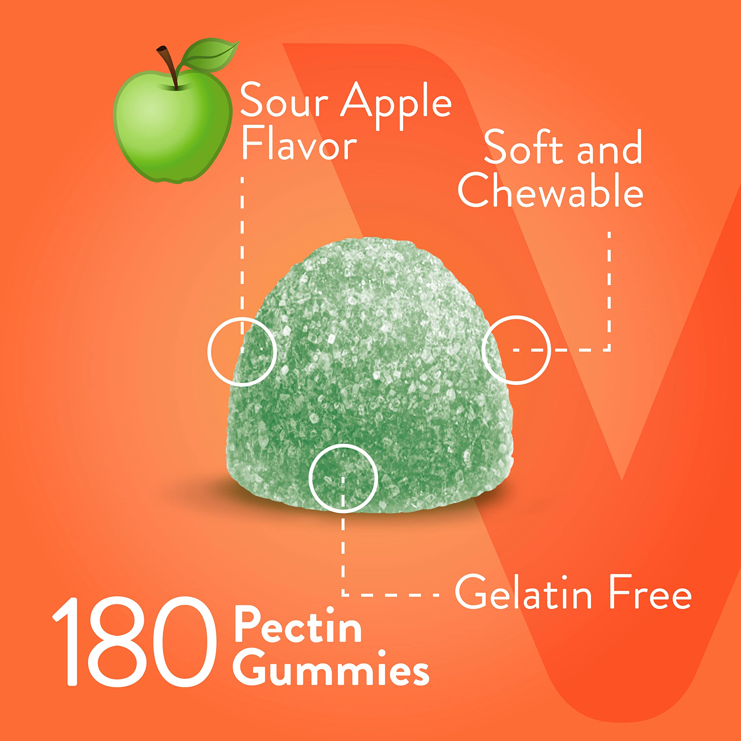 Viteey Vitamin C Gummies displayed with a measuring spoon