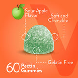 Viteey Vitamin C Gummies open package with gummies visible
