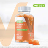 Viteey Vitamin C Gummies packaging side view